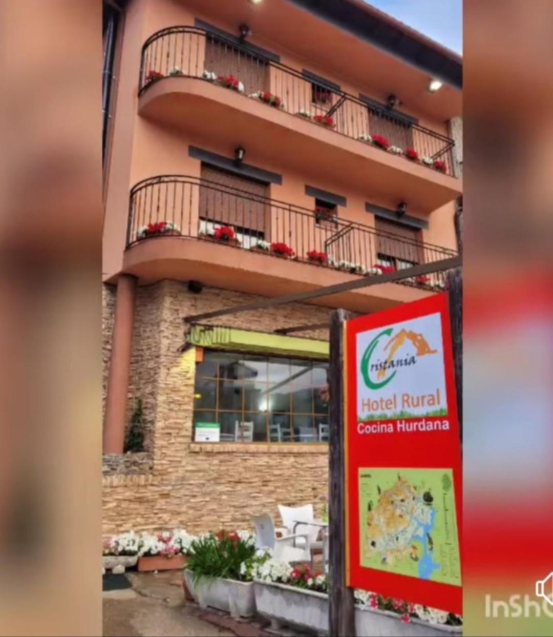 Hotel Rural Cristania Caminomorisco Eksteriør billede